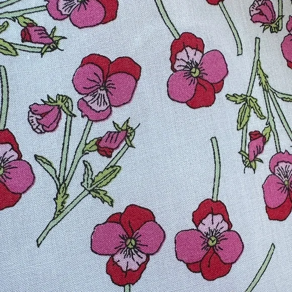 J. Crew Pink Floral Button-Down Liberty Cloth - Picture 5 of 7